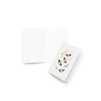 Cute Bats with the Moon Halloween Card