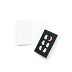 Ghosts with the Moon Halloween Card