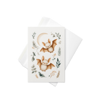 Cute Bats Halloween Card